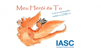 O MEU HEROI ÉS TU, um livro para ajudar as crianças a combater a covid-19